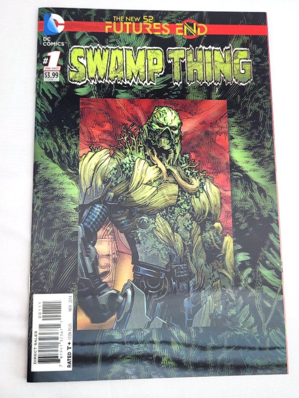 DC Comics Swamp Thing The 52 Futures End #1 first printing 3D Cover A 2014 T+